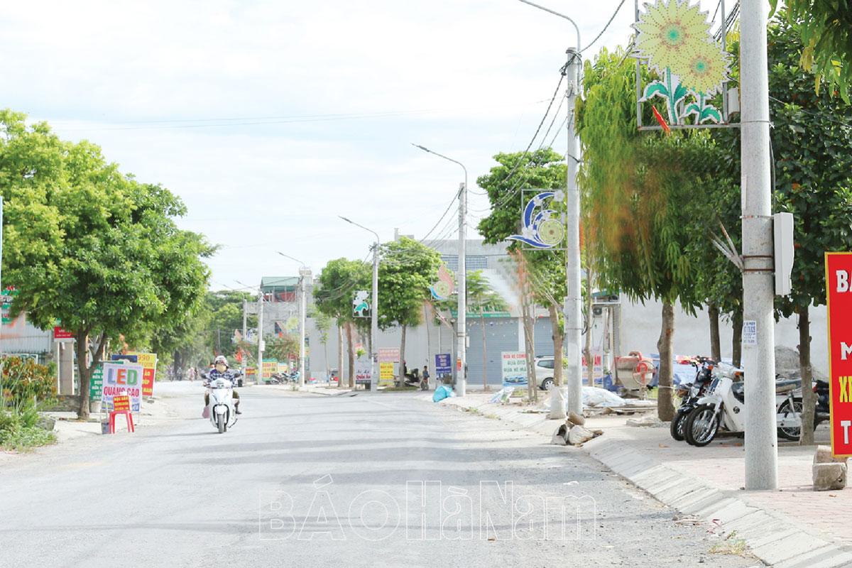 Các xã của huyện Kim Bảng nỗ lực về đích nông thôn mới nâng cao