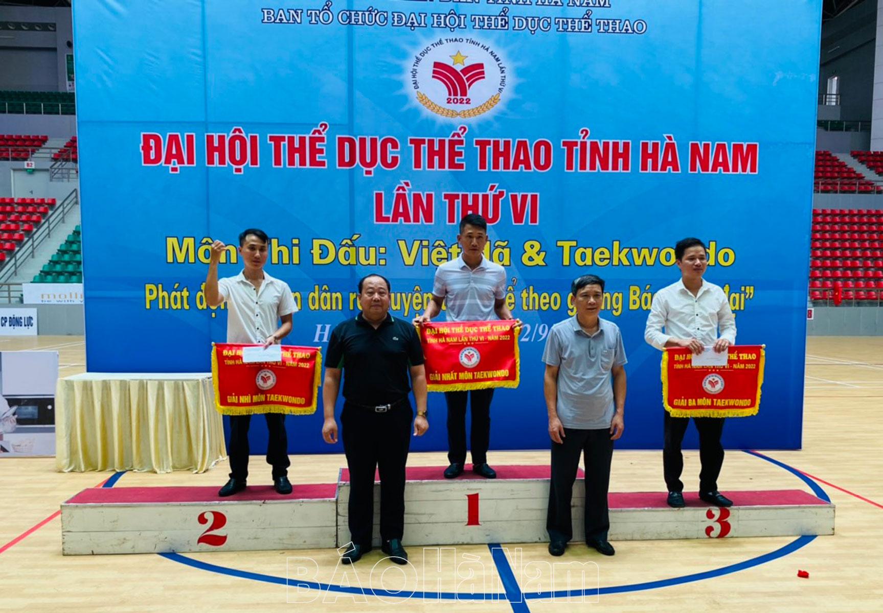 Đạt 22 HCV, thành phố Phủ Lý xếp thứ nhất Đại hội TDTT tỉnh