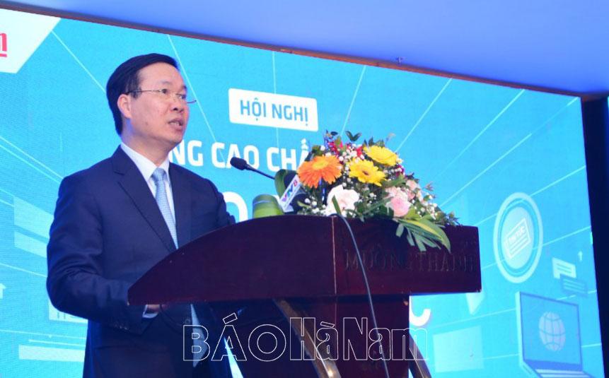 Bế mạc hội nghị nâng cao chất lượng báo Đảng toàn quốc