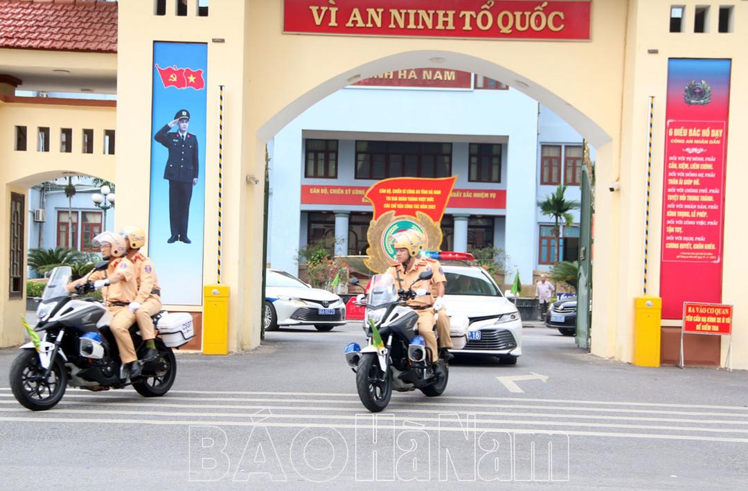 Công an tỉnh ra quân đợt cao điểm tấn công, trấn áp tội phạm