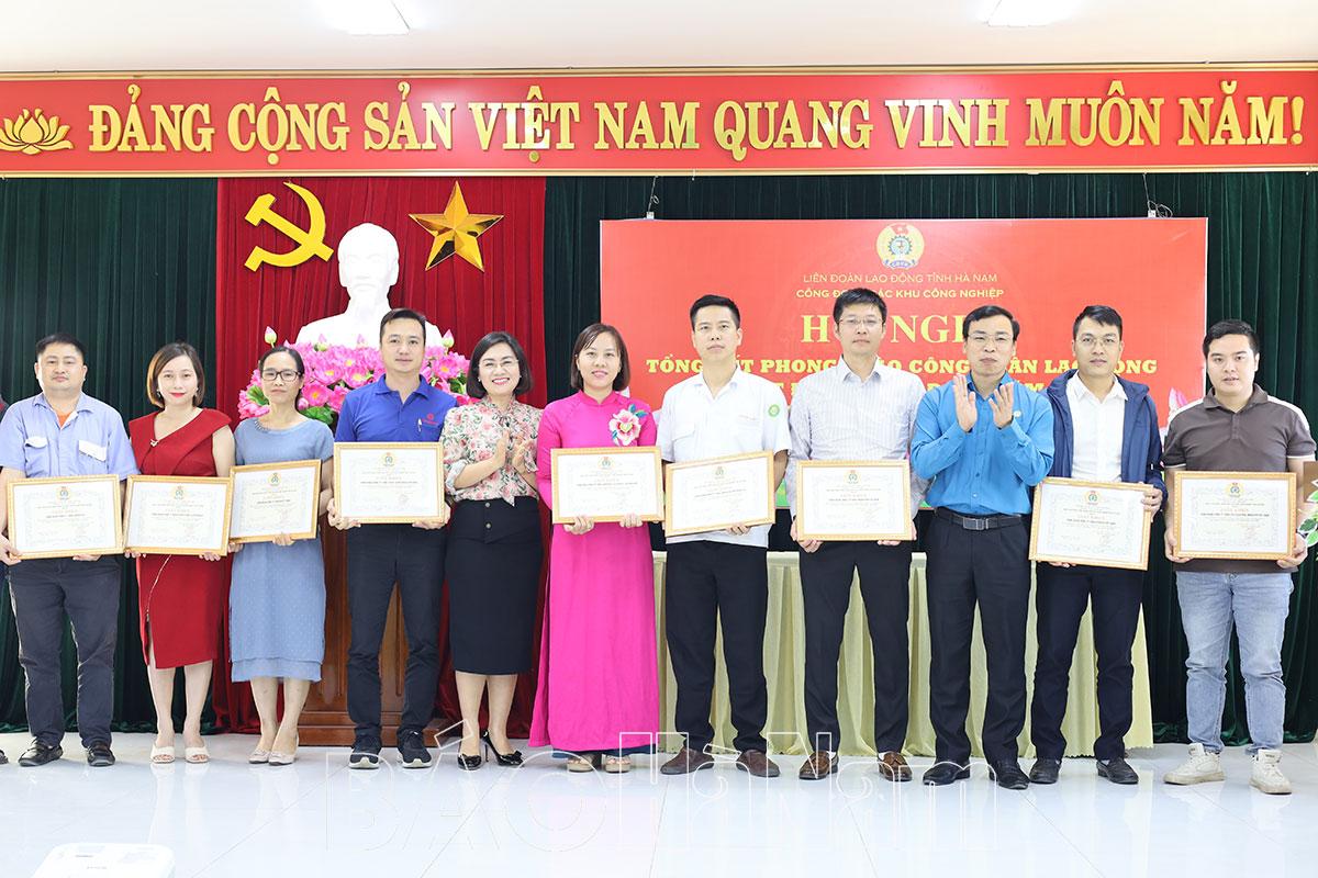 92% doanh nghiệp có tổ chức công đoàn trong các KCN tổ chức hội nghị đối thoại tại nơi làm việc