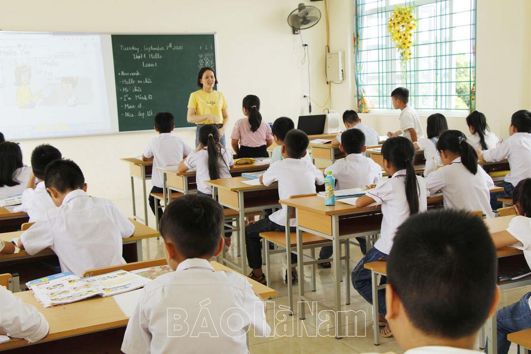 Ghi nhận phong trào thi đua ngành giáo dục