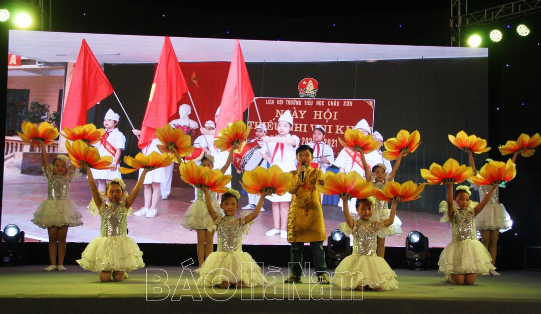 Phòng GD&ĐT Phủ Lý tổ chức chung kết Hội thi “Giai điệu tuổi hồng”