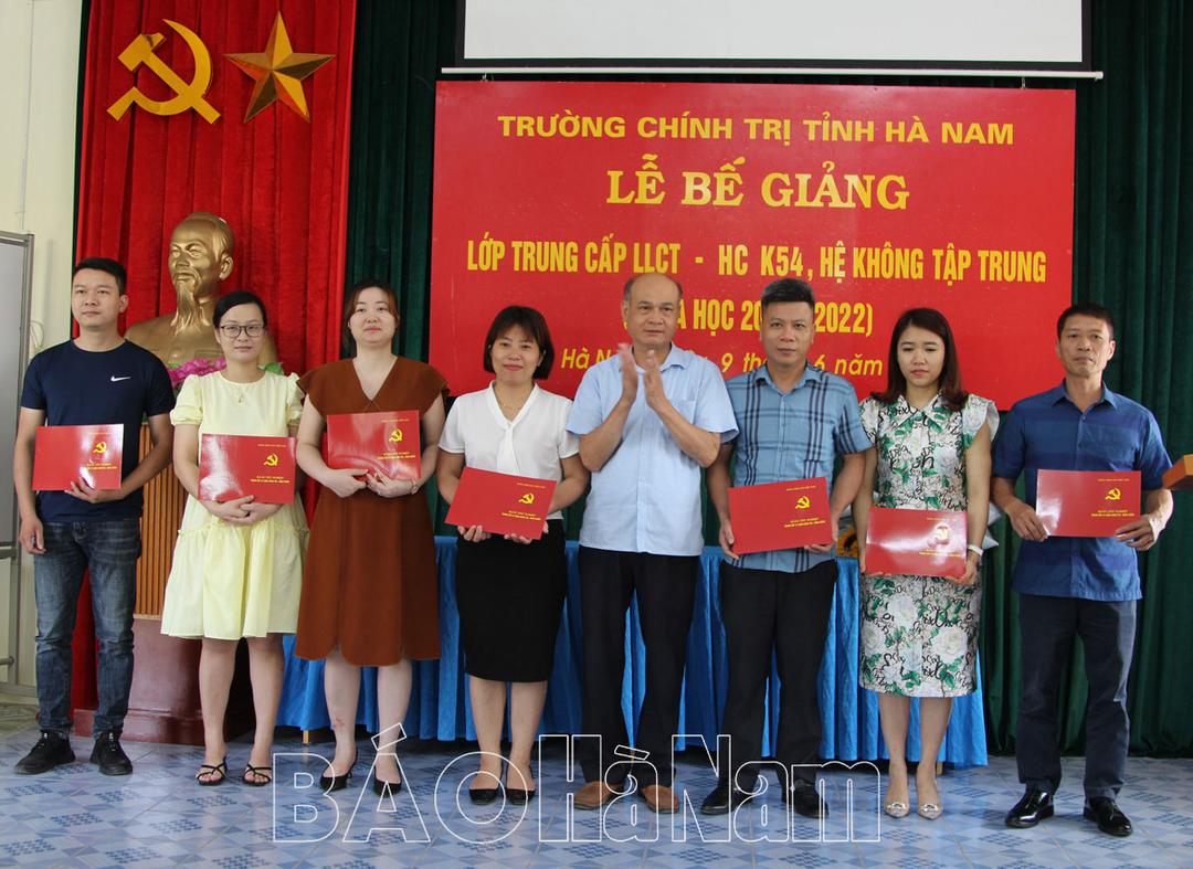 Trường Chính trị tỉnh Hà Nam nâng cao hiệu quả công tác giáo dục lý luận chính trị