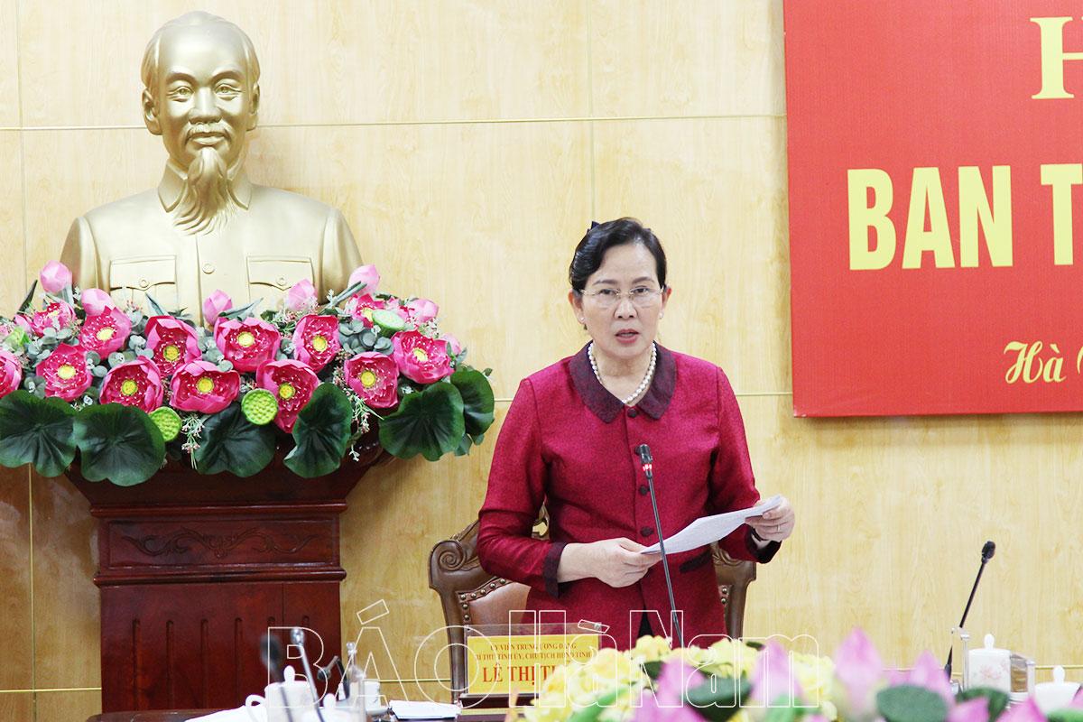 BTV Tỉnh ủy chỉ thị về tăng cường lãnh đạo, đẩy mạnh thực hiện Đề án 06