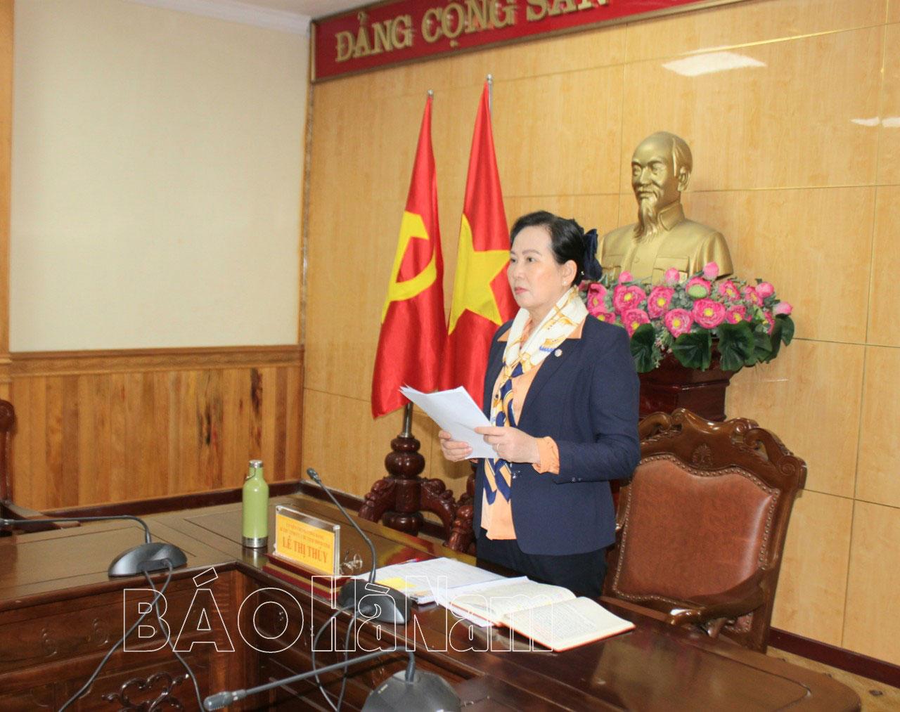 BTV Tỉnh ủy cho ý kiến về một số nội dung phát triển kinh tế - xã hội và các nội dung theo thẩm quyền