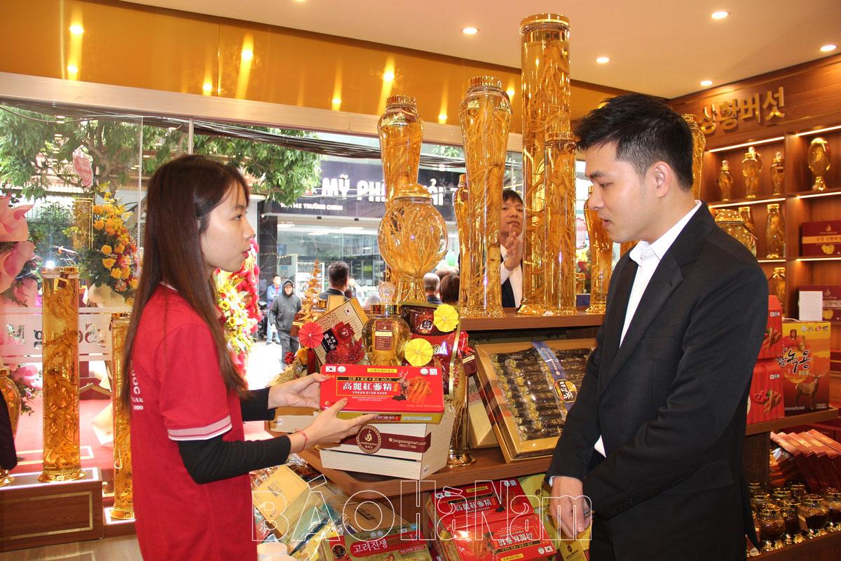 JangSeang – Công ty Nhân sâm thượng hạng Hàn Quốc khai trương cửa hàng tại Hà Nam