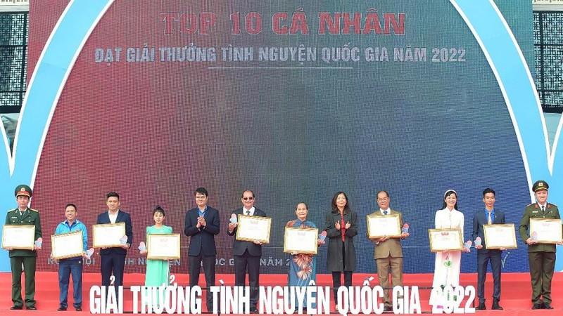 40 nghìn tình nguyện viên hưởng ứng Ngày hội Tình nguyện quốc gia năm 2022