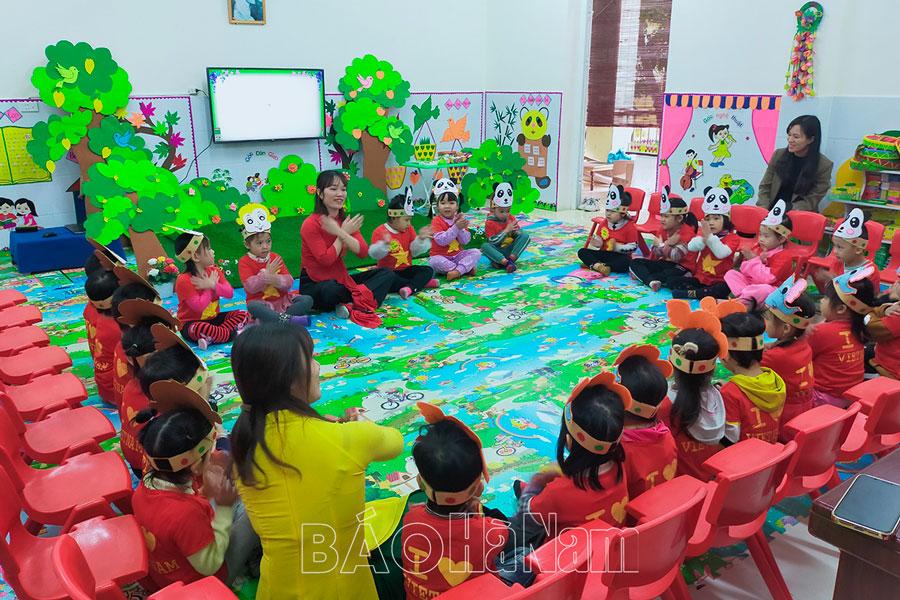 Thanh Liêm tổ chức hội thi giáo viên mầm non năm học 2022-2023