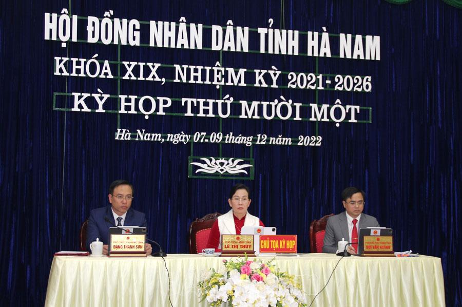 Khai mạc Kỳ họp thứ 11 HĐND tỉnh khóa XIX nhiệm kỳ 2021-2026