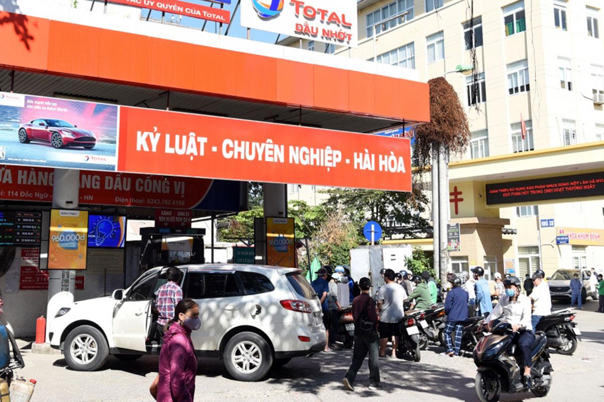 Giá xăng dầu giảm sâu, cao nhất còn 21.200 đồng/lít