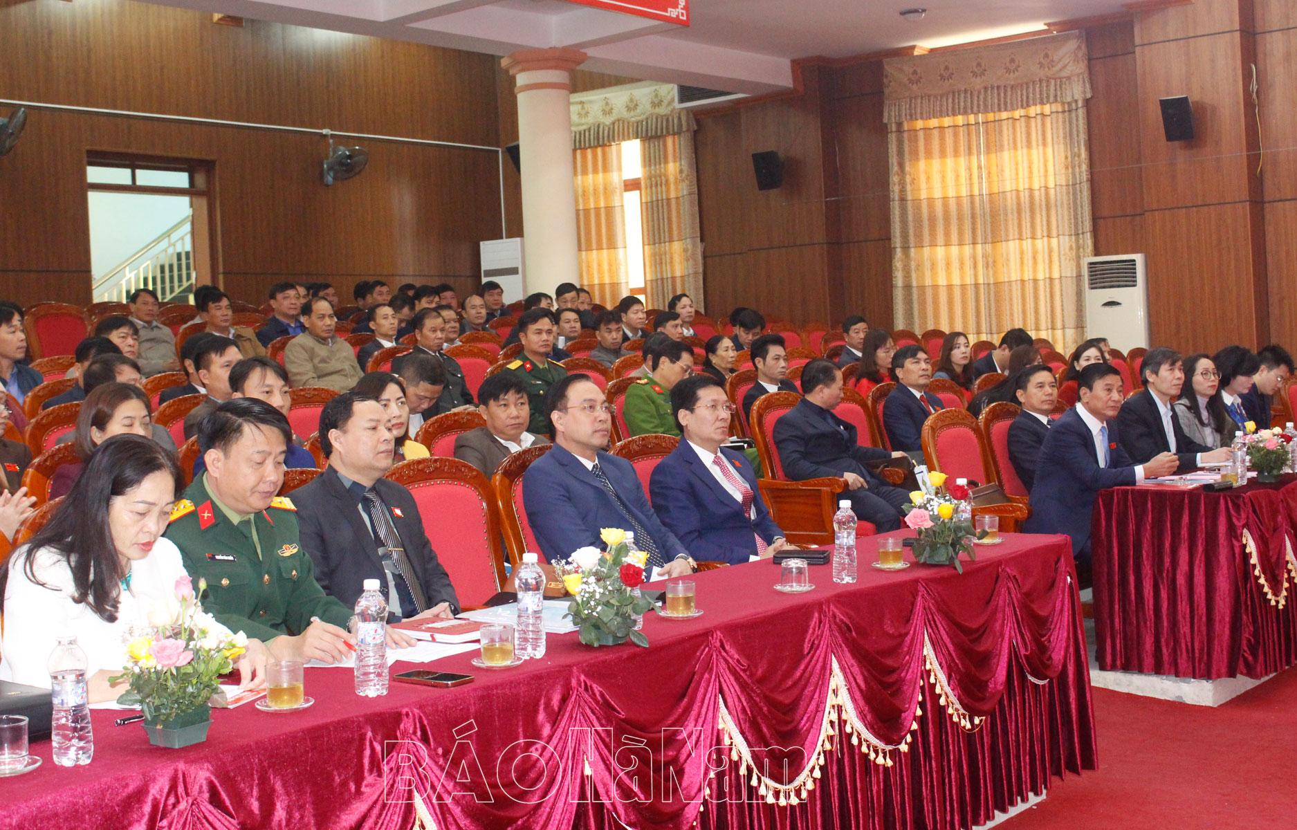 HĐND huyện Bình Lục tổ chức Kỳ họp thứ 8, nhiệm kỳ 2021 – 2026