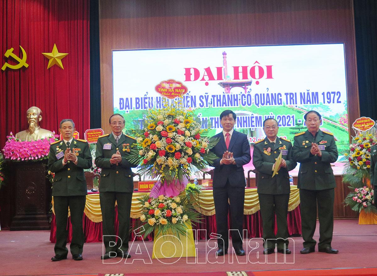 Hội Chiến sĩ Thành cổ Quảng Trị năm 1972 tổ chức đại hội nhiệm kỳ 2021-2026