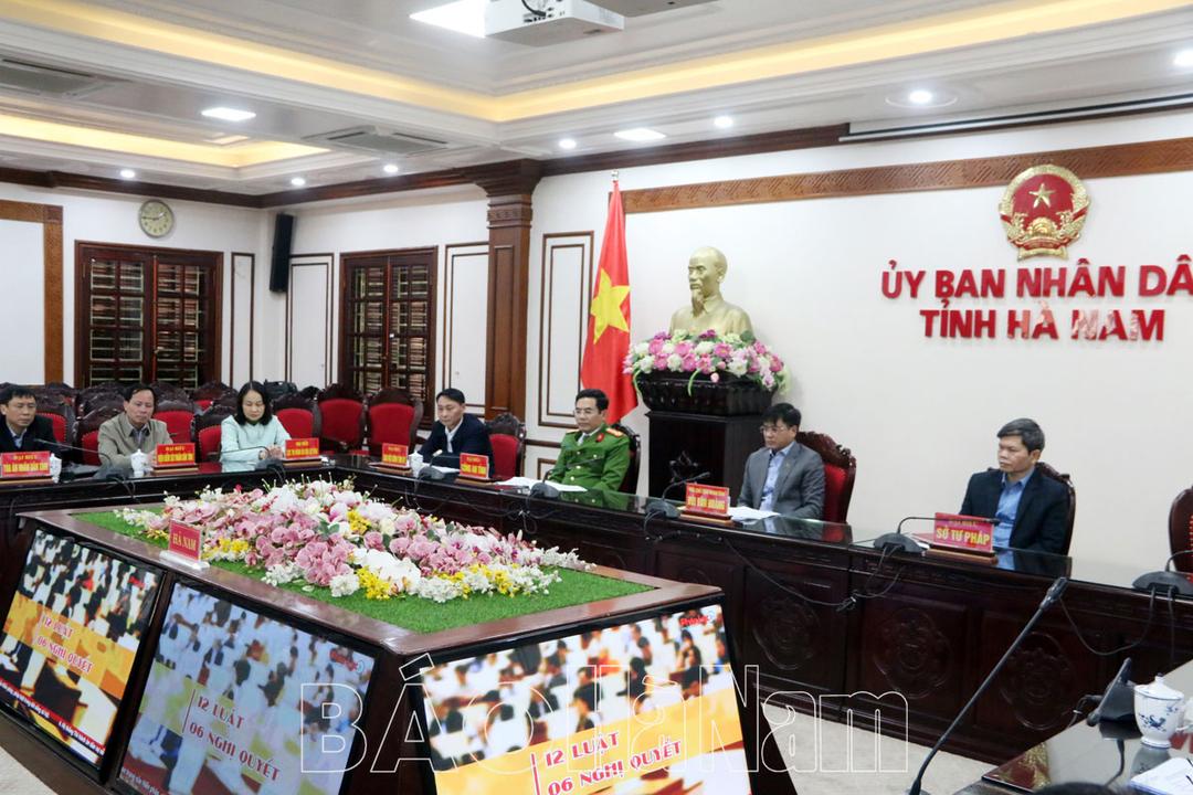 Hội nghị toàn quốc triển khai công tác Tư pháp năm 2023