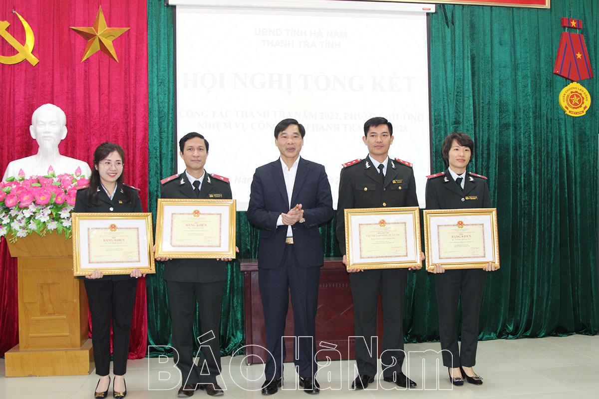 Thanh tra tỉnh tổng kết công tác năm 2022