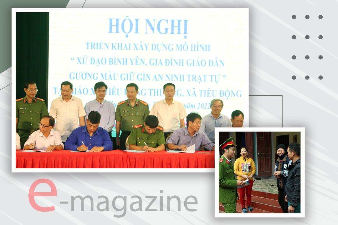 Hiệu quả từ mô hình “Xứ, họ đạo bình yên, gia đình giáo dân gương mẫu giữ gìn an ninh trật tự”