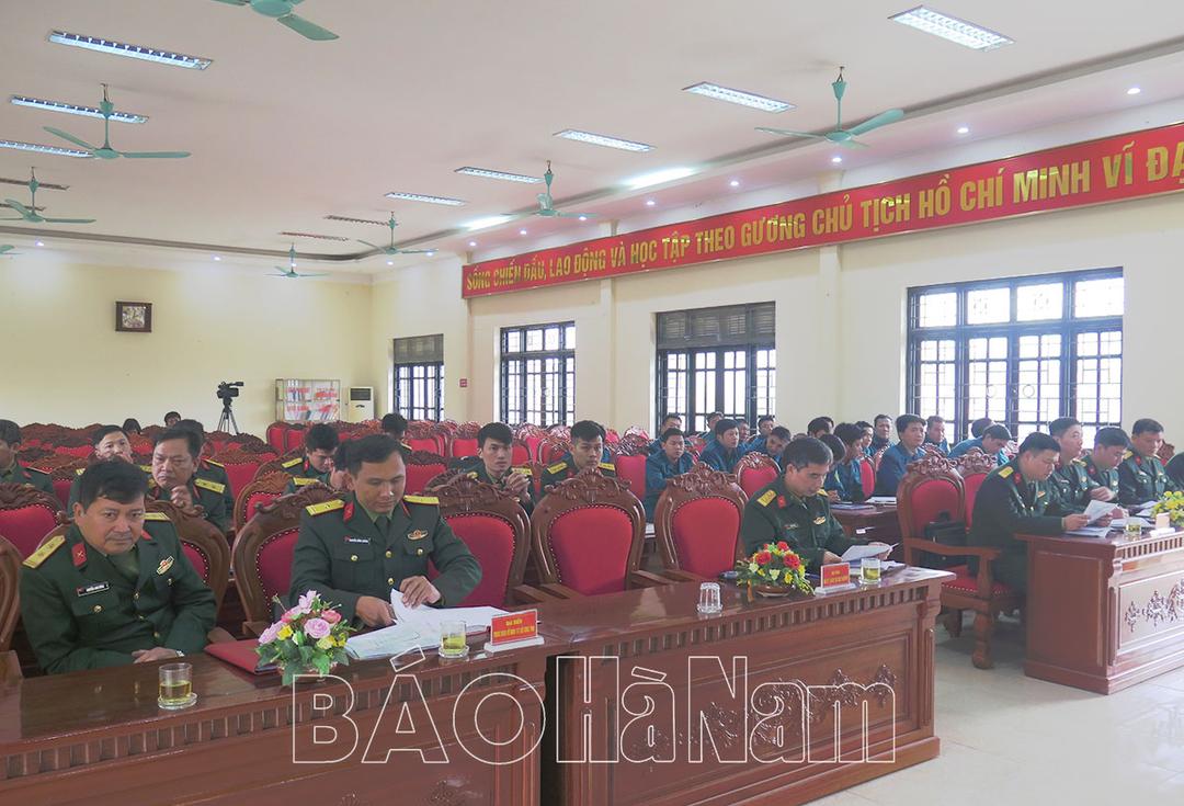 Phủ Lý công bố quyết định về giao chỉ tiêu gọi nhập ngũ và huấn luyện QNDB