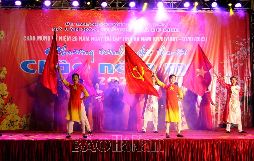 Đặc sắc Chương trình nghệ thuật Chào năm mới 2023 tại không gian Văn hóa- Ẩm thực thành phố Phủ Lý