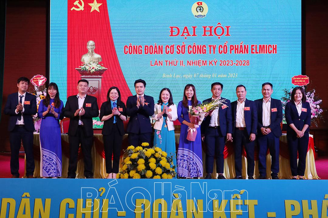 Công đoàn cơ sở Công ty cổ phần Elmich đại hội nhiệm kỳ 2023-2028