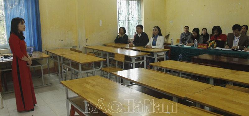 Thanh Liêm: Có 41 giáo viên THCS tham dự Hội thi giáo viên dạy giỏi cấp huyện năm học 2022- 2023