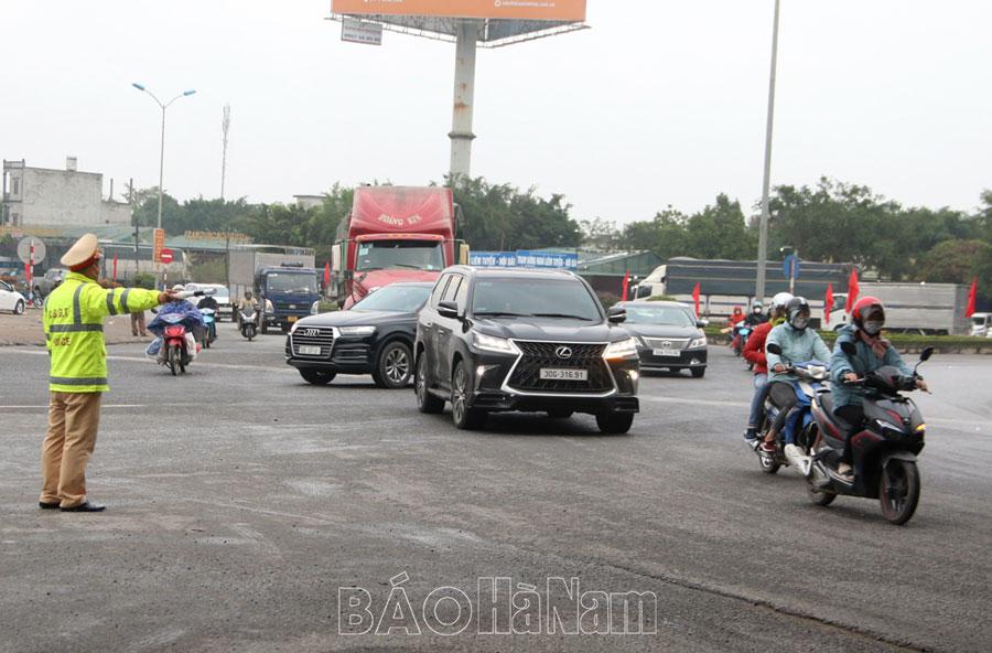 Bảo đảm trật tự an toàn giao thông trong dịp Tết Nguyên đán