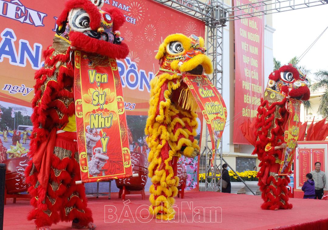 Liên hoan múa Lân, Sư, Rồng năm 2023