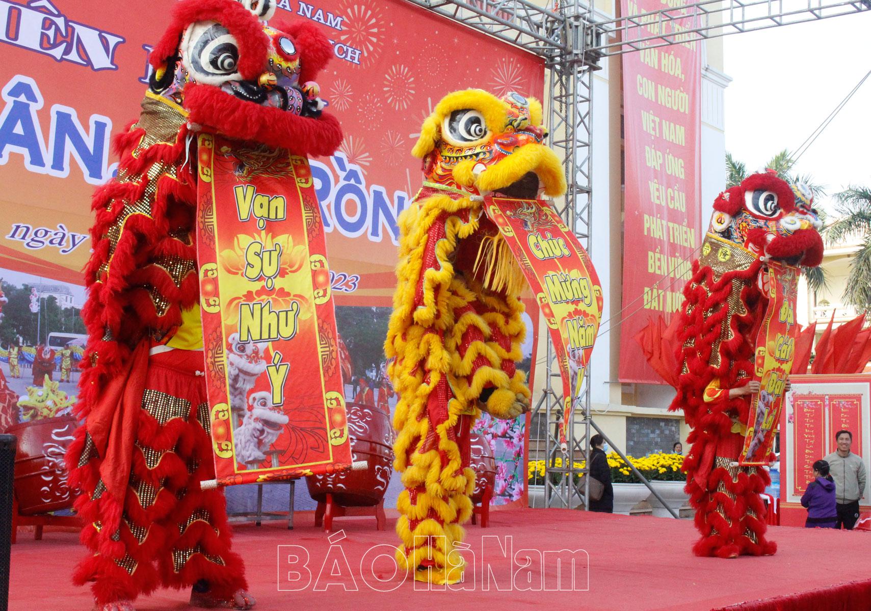 Liên hoan múa Lân, Sư, Rồng năm 2023