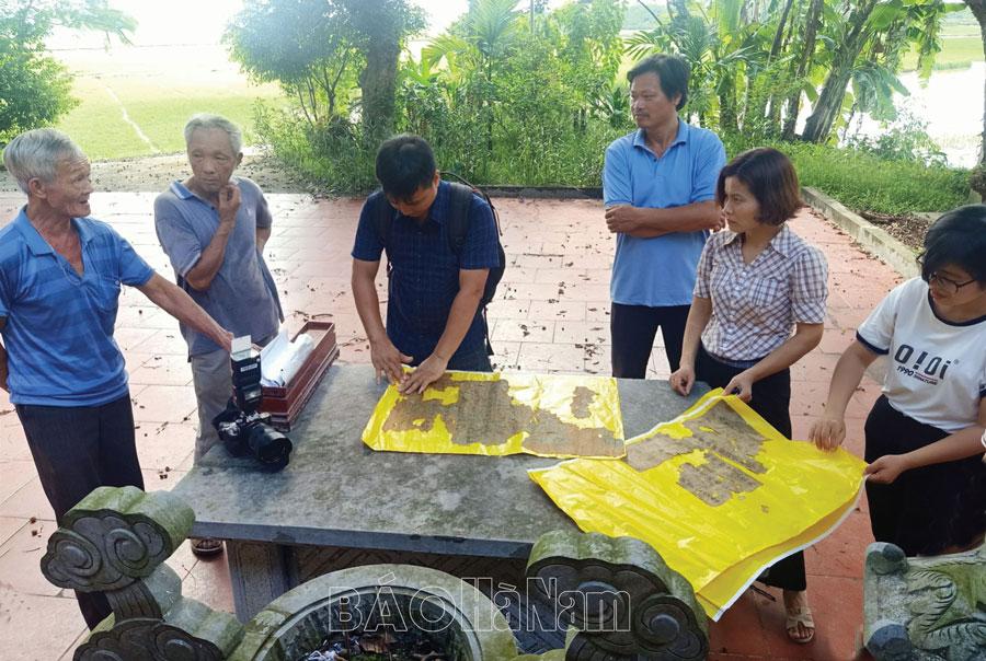 Kết quả bước đầu về khảo sát, thống kê, số hóa tư liệu Hán Nôm ở Hà Nam