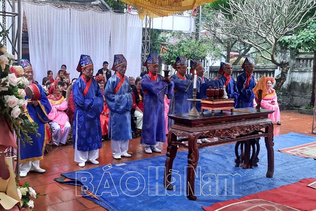 Lễ hội truyền thống đình làng Vĩnh Trụ