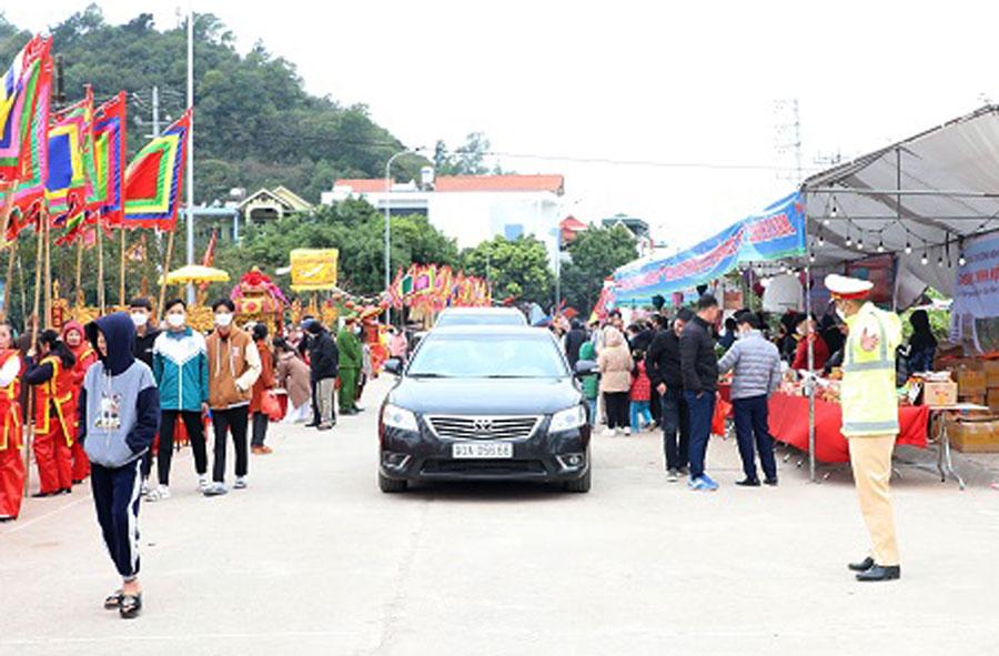 Bảo đảm an ninh trật tự, an toàn giao thông mùa lễ hội