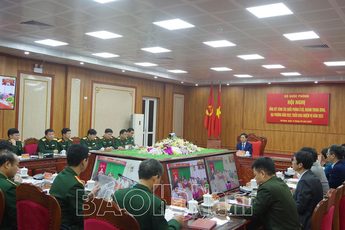 Bộ Quốc phòng tổng kết công tác quốc phòng ở bộ, ngành Trung ương, địa phương năm 2022