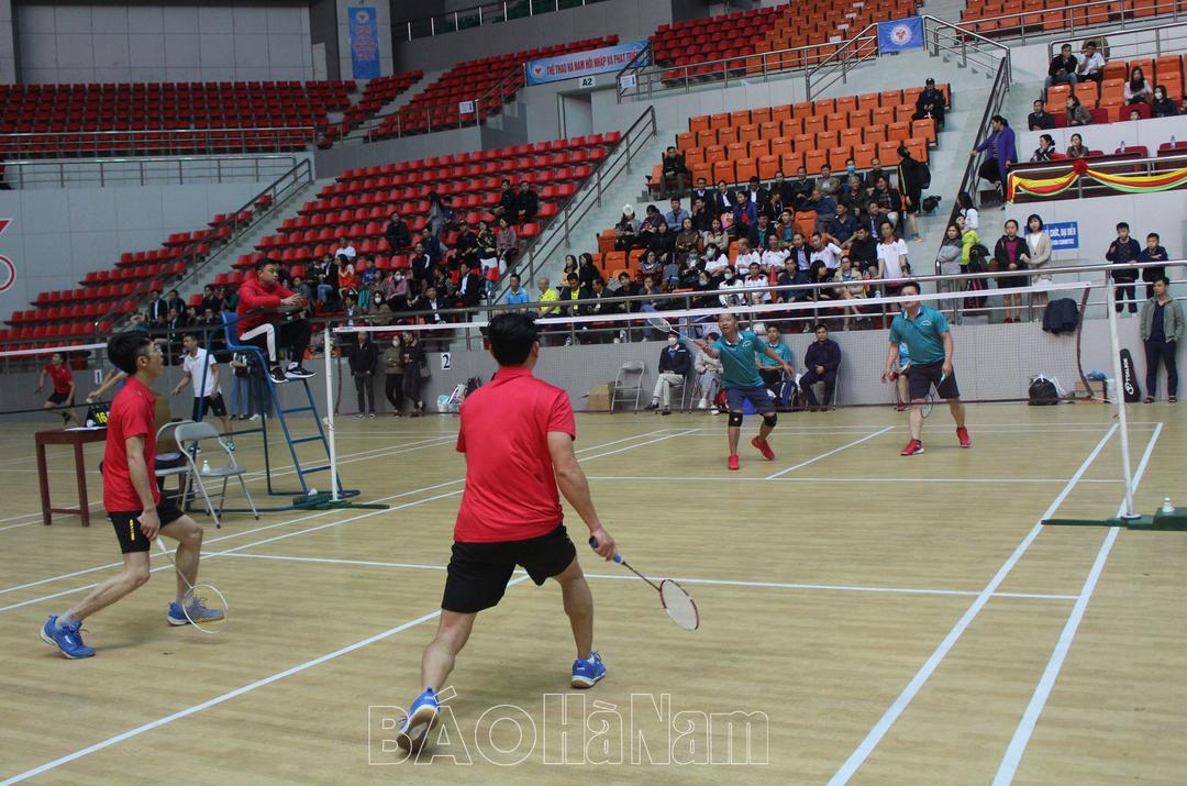 Giải cầu lông truyền thống ngành y tế năm 2023