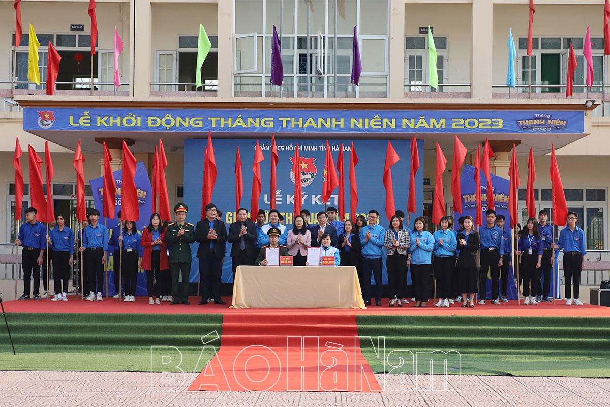 Tỉnh đoàn Hà Nam khởi động Tháng Thanh niên năm 2023