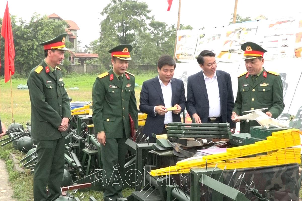 Các địa phương đồng loạt tổ chức lễ ra quân huấn luyện