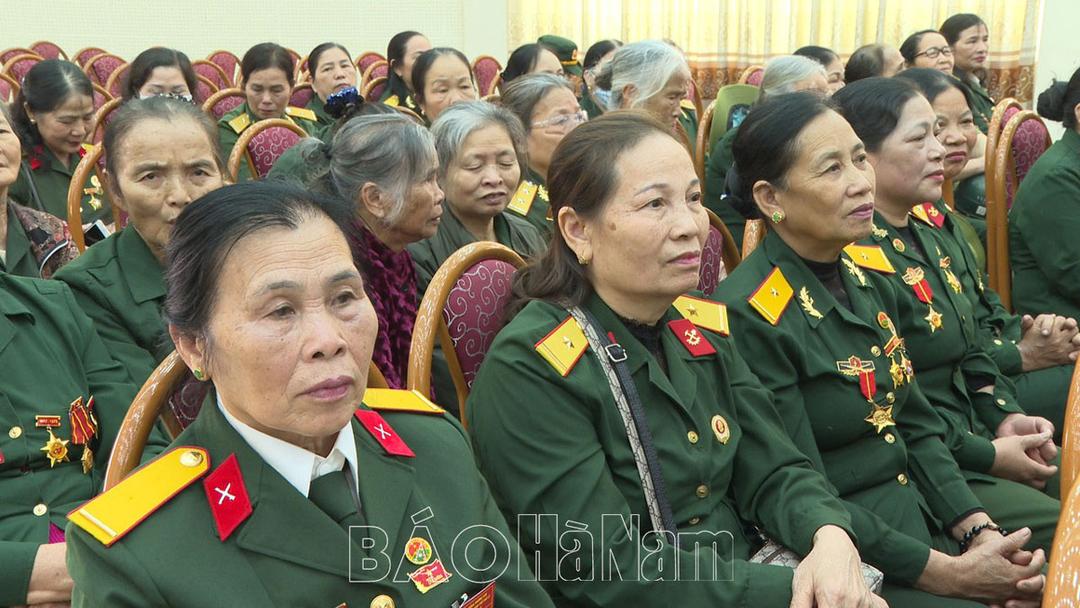 Hội Truyền thống Trường Sơn đường Hồ Chí Minh thành phố Phủ Lý kỷ niệm 10 năm thành lập và 113 năm Quốc tế Phụ nữ