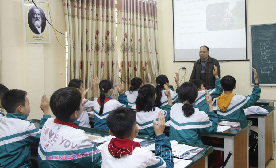 Đổi mới dạy và học trên nền tảng ứng dụng công nghệ