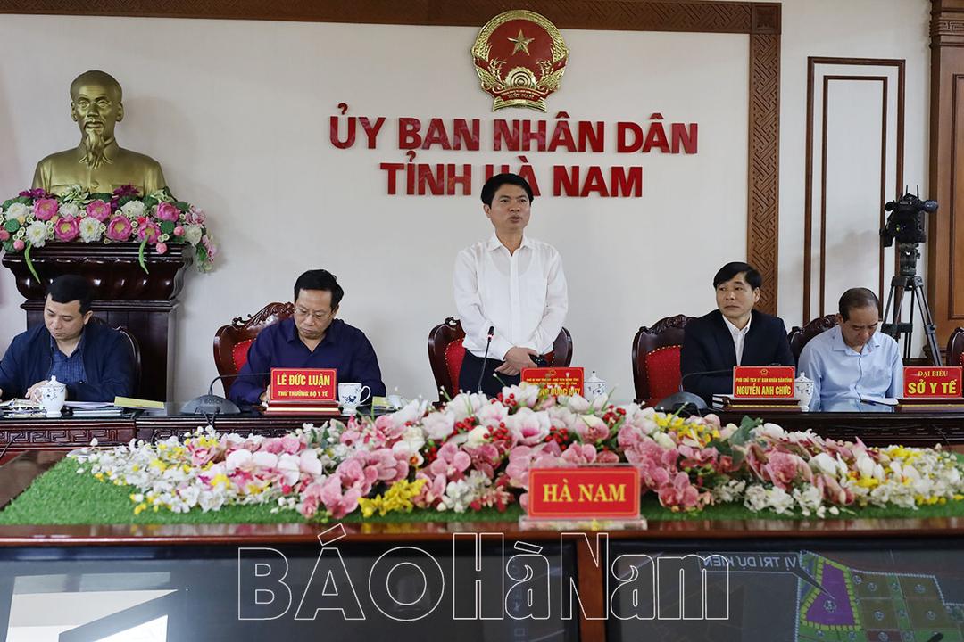 Dự kiến địa điểm xây dựng Bệnh viện Lão khoa Trung ương cơ sở 2 tại xã Thanh Tâm (huyện Thanh Liêm)