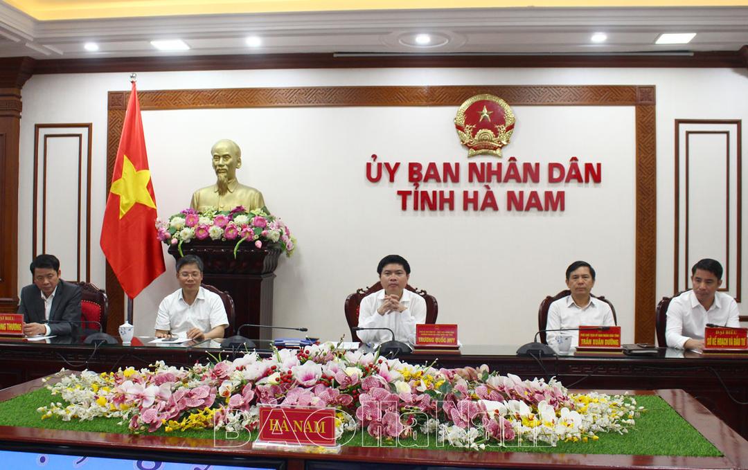 Hội nghị trực tuyến triển khai chương trình hành động của Chính phủ về ngoại giao kinh tế năm 2023