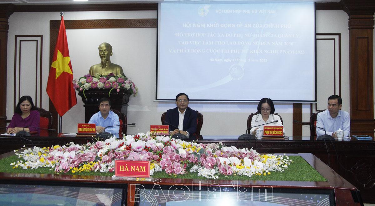 Hội LHPN khởi động Đề án hỗ trợ HTX do phụ nữ quản lý