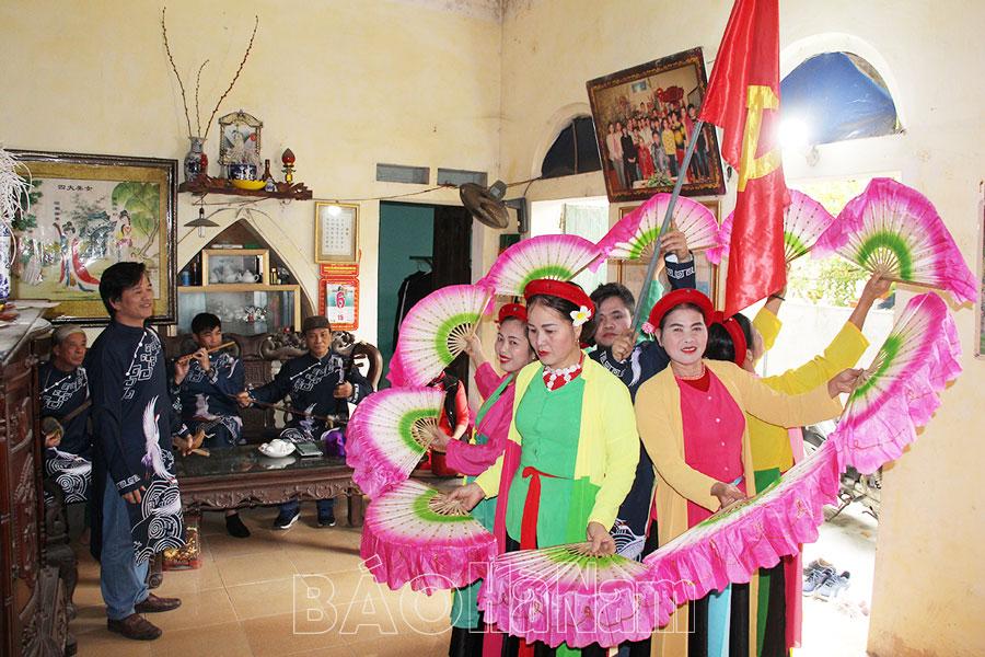 Chiếu chèo Lê Hồ tiếp nối mạch nguồn truyền thống