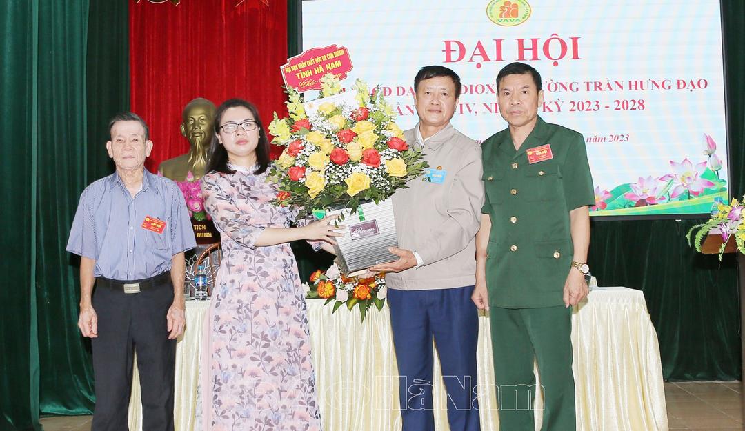 Đại hội Hội Nạn nhân CĐDC/dioxin phường Trần Hưng Đạo nhiệm kỳ 2023 - 2028