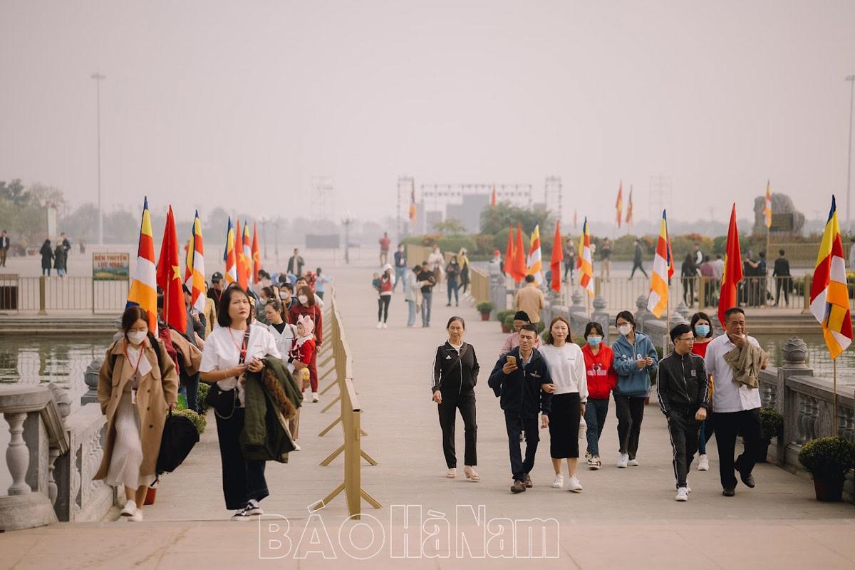 Quý I/2023: Du khách đến Hà Nam tăng hơn 5 lần so với cùng kỳ