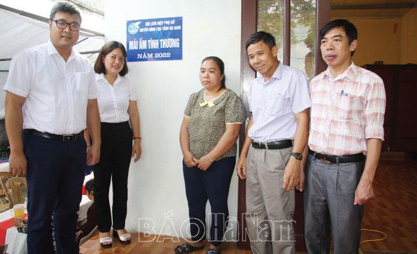 Đẩy mạnh thực hiện cuộc vận động xây dựng “Mái ấm tình thương”