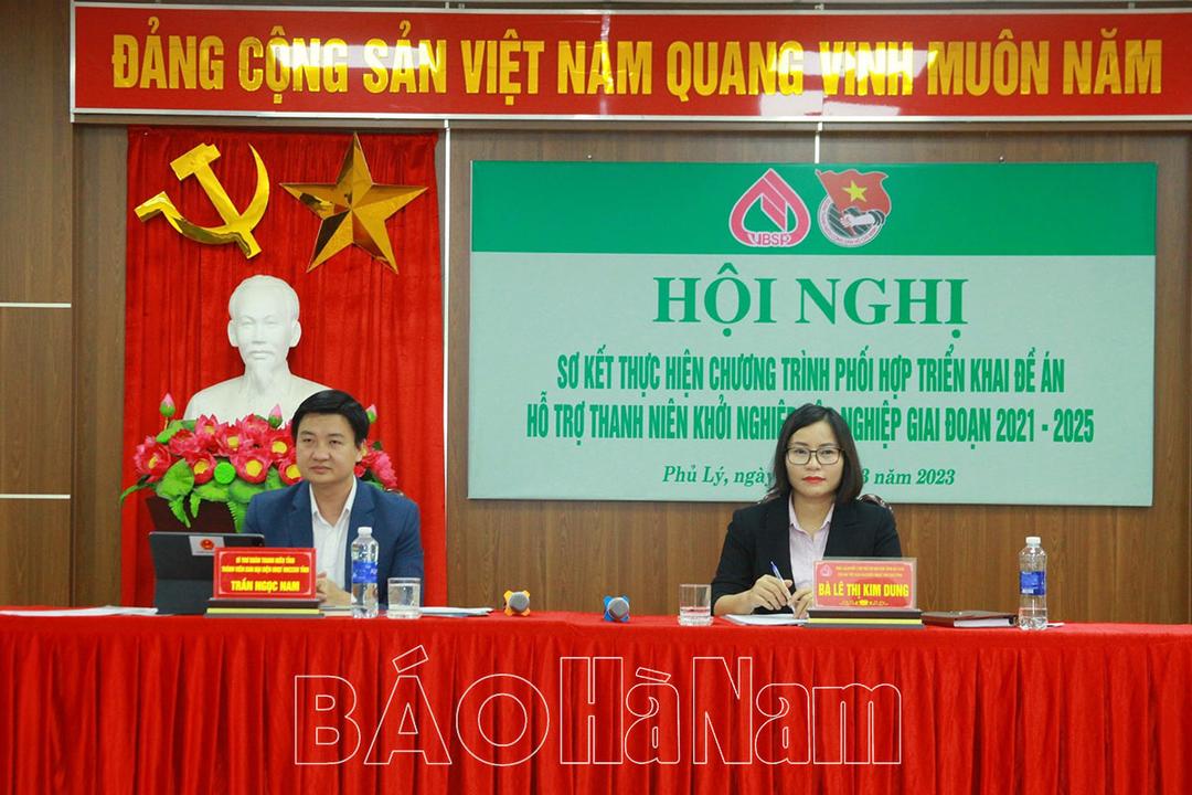 Sơ kết chương trình phối hợp hỗ trợ thanh niên khởi nghiệp, lập nghiệp giai đoạn 2021 - 2025