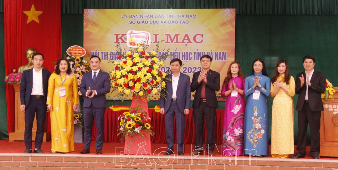 Khai mạc Hội thi giáo viên dạy giỏi cấp tiểu học năm học 2022- 2023