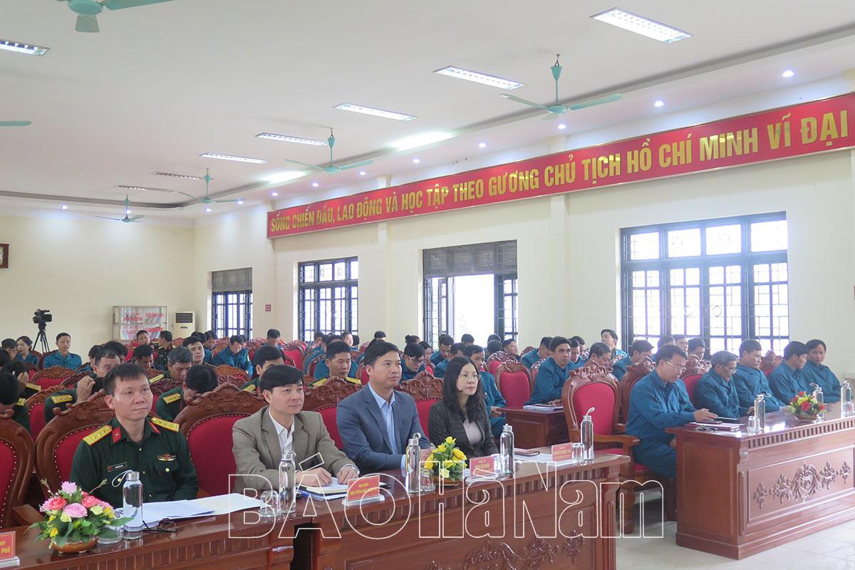 Ban CHQS thành phố Phủ Lý tổng kết 10 năm thực hiện Đề án “Đổi mới công tác giáo dục chính trị tại đơn vị trong giai đoạn mới”