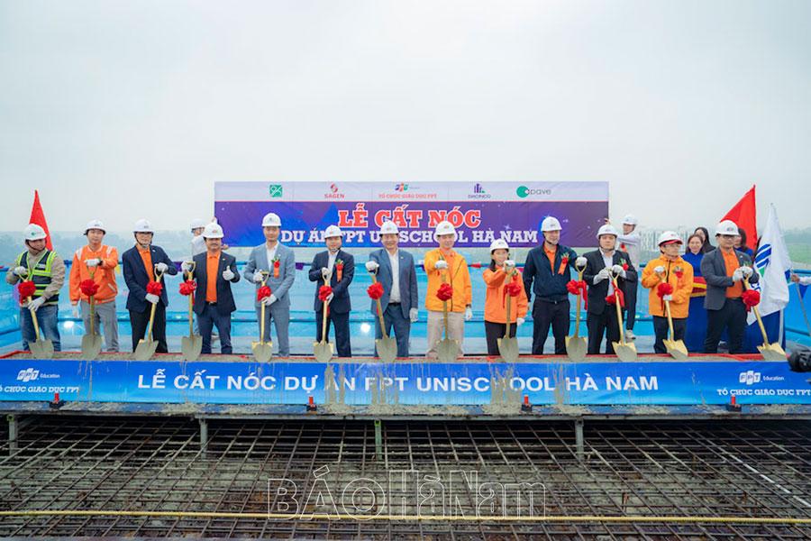 FPT UniSchool tại Hà Nam cất nóc sau 10 tháng động thổ