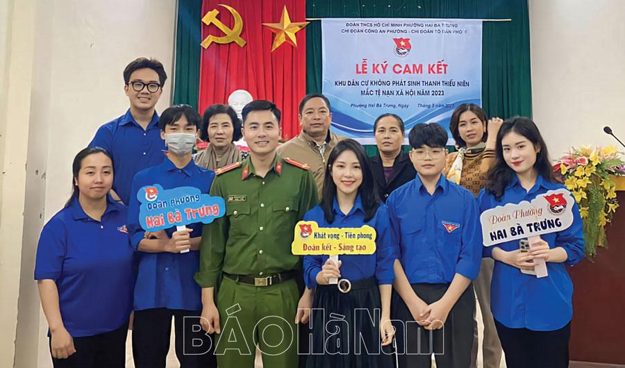 Tuổi trẻ thành phố Phủ Lý chung tay xây dựng văn minh đô thị