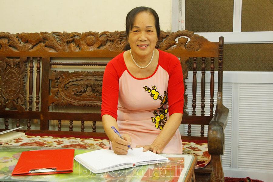 Chủ tịch Hội Khuyến học hết lòng vì phong trào và công tác hội