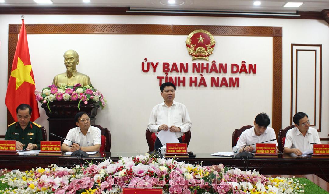 UBND tỉnh đánh giá kết quả thực hiện các Nghị quyết, chương trình chuyên đề của Tỉnh ủy, BTV Tỉnh ủy